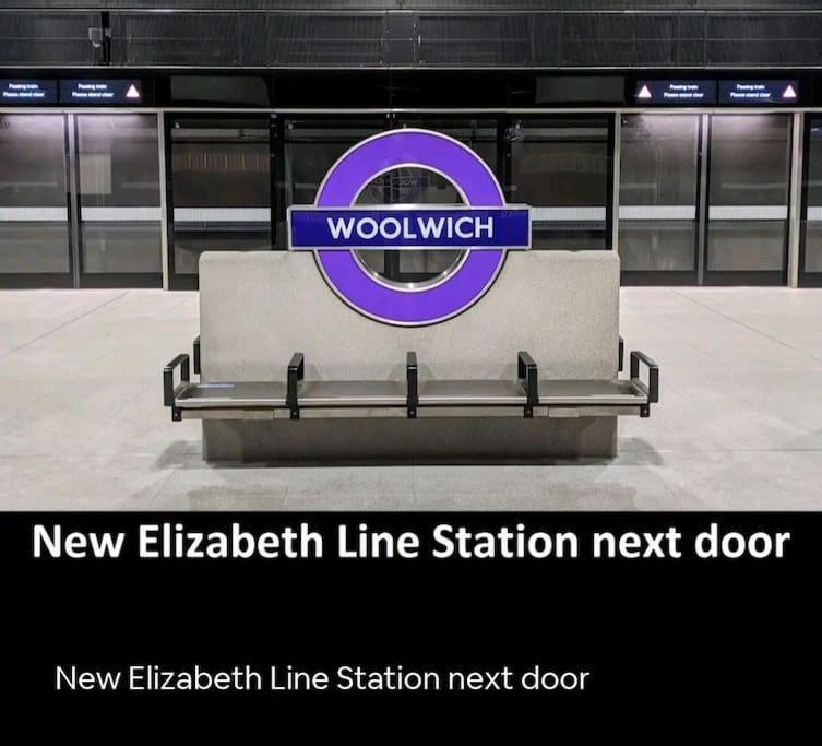 Snuggle Inn - Riverside Apartments - Views Over Looking London River Thames, Close To O2 Arena, London Excel, London City Airport, Thames Clipper- River Boat Service, Woolwich Ferry, Onsite Parking, Twin Room Option Available المظهر الخارجي الصورة